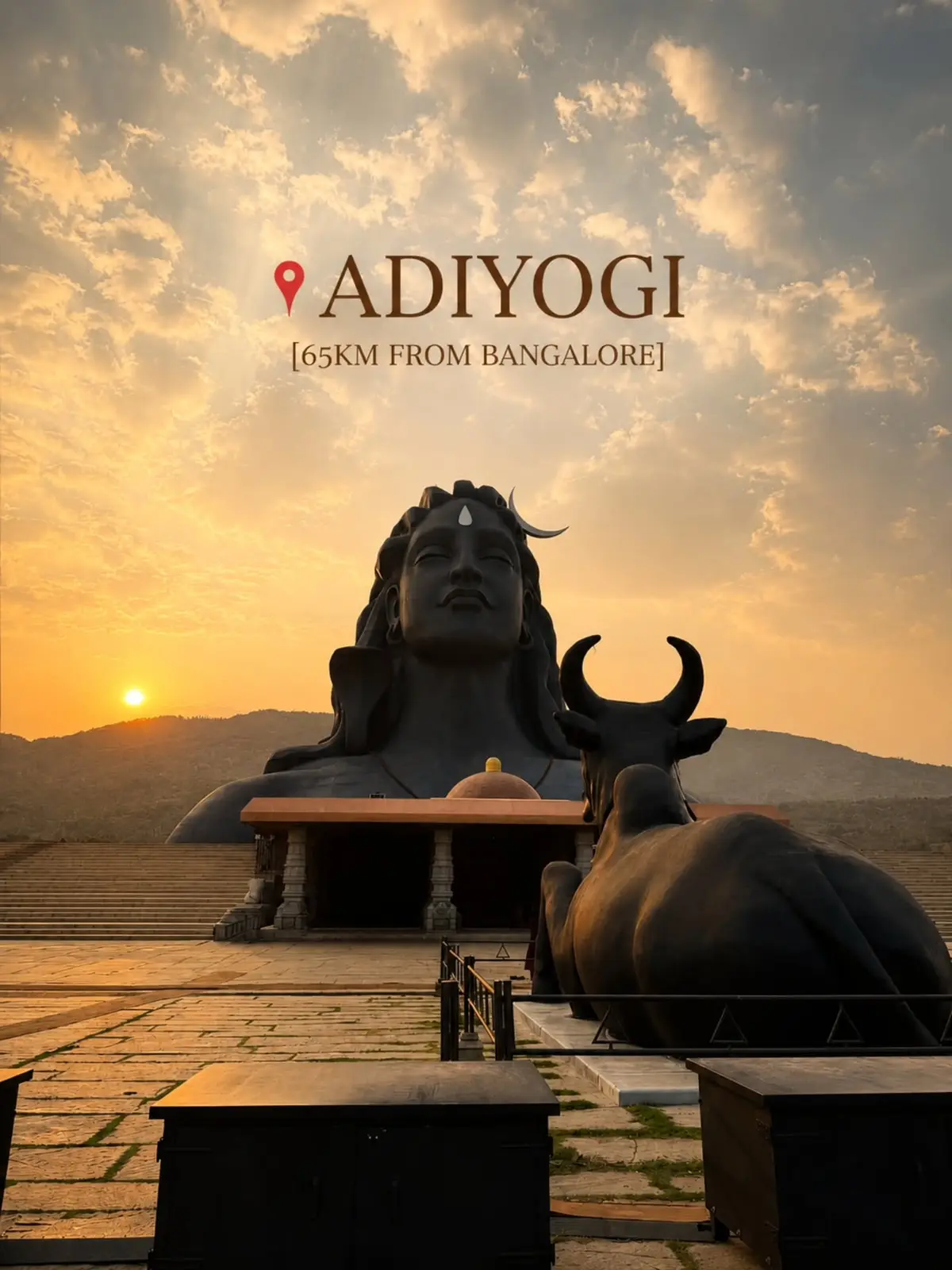 Adiyogi near Bengaluru